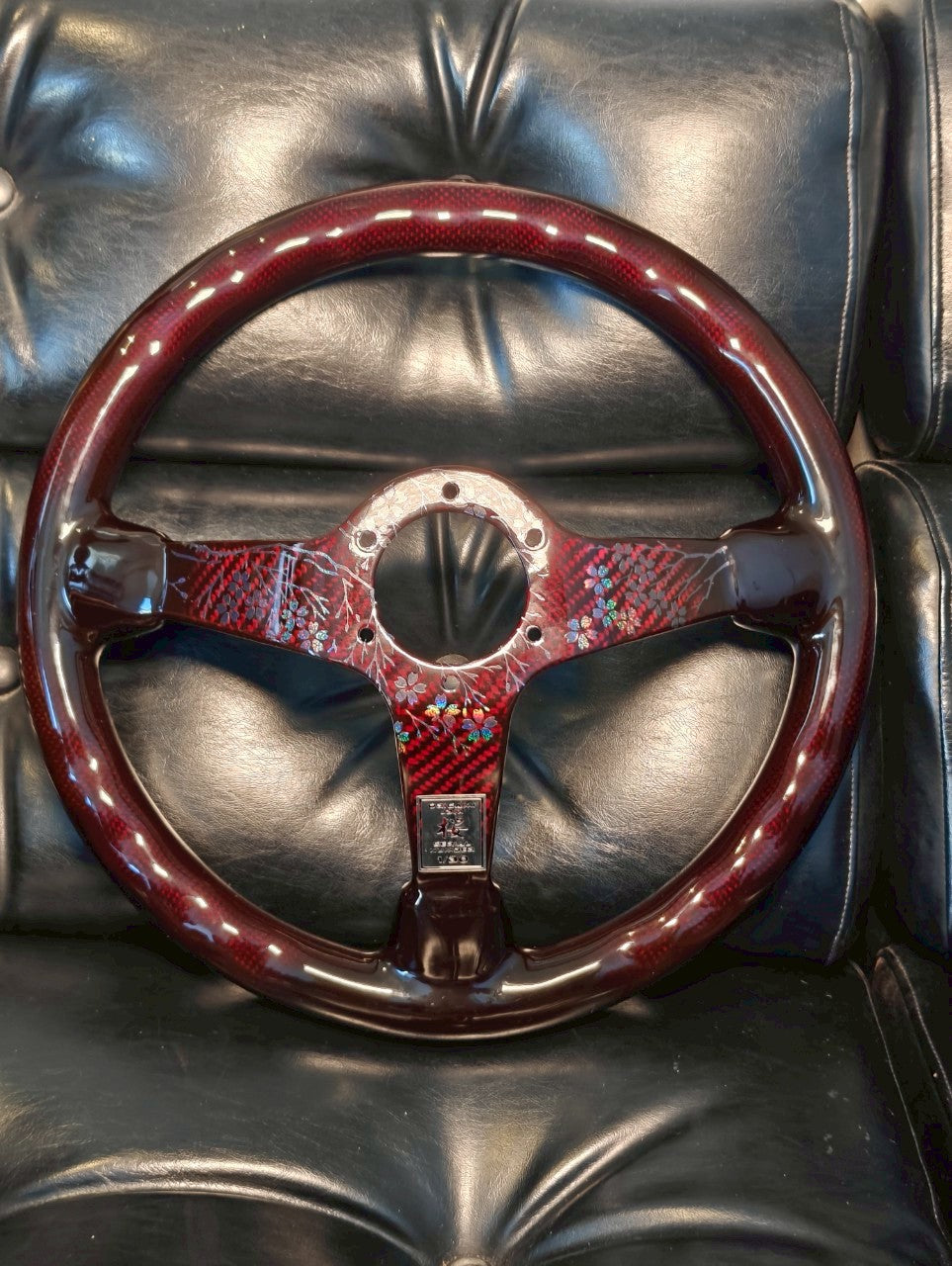 【予約販売】Carbon Steering 【桜SAKURA】