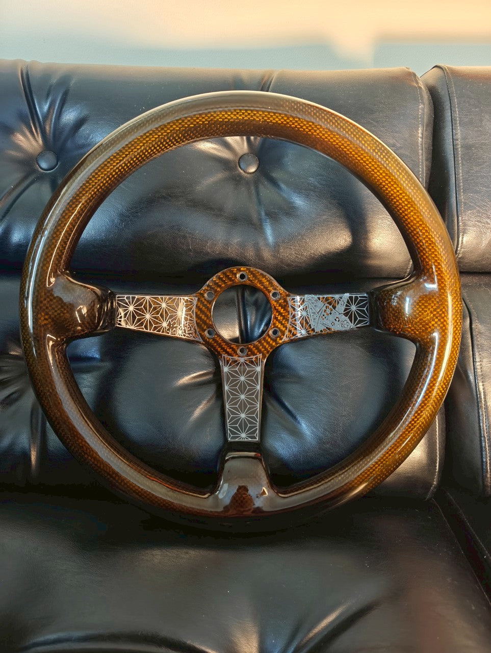 【予約販売】Carbon Steering 【折鶴 ORIZURU】