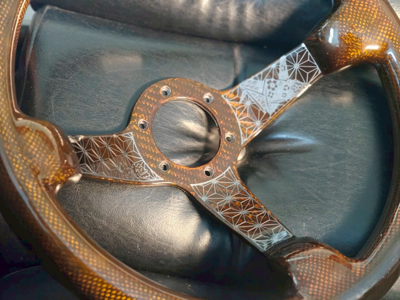 【予約販売】Carbon Steering 【折鶴 ORIZURU】