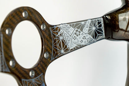 【予約販売】Carbon Steering 【折鶴 ORIZURU】